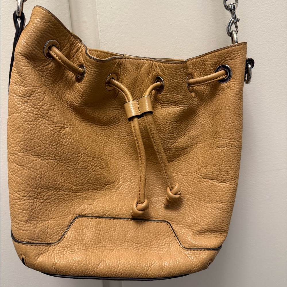 Rebecca Minkoff Tan Leather Bucket Bag